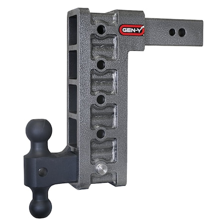 Gen-Y Hitch MEGA-DUTY 2.5 Shank 12 Drop 3.5K TW 32K Hitch & GH-0161 Dual-Ball GH-1615